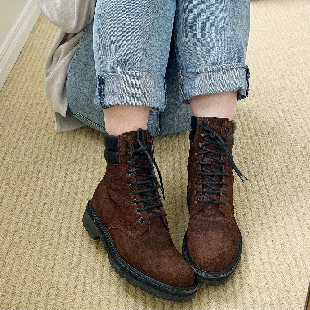 YVES SAINT LAURENT COMMANDO BOOT - Picture 12 of 14
